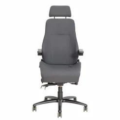 24 timers kontorstol Be-Ge 9080 HD KLG, grå