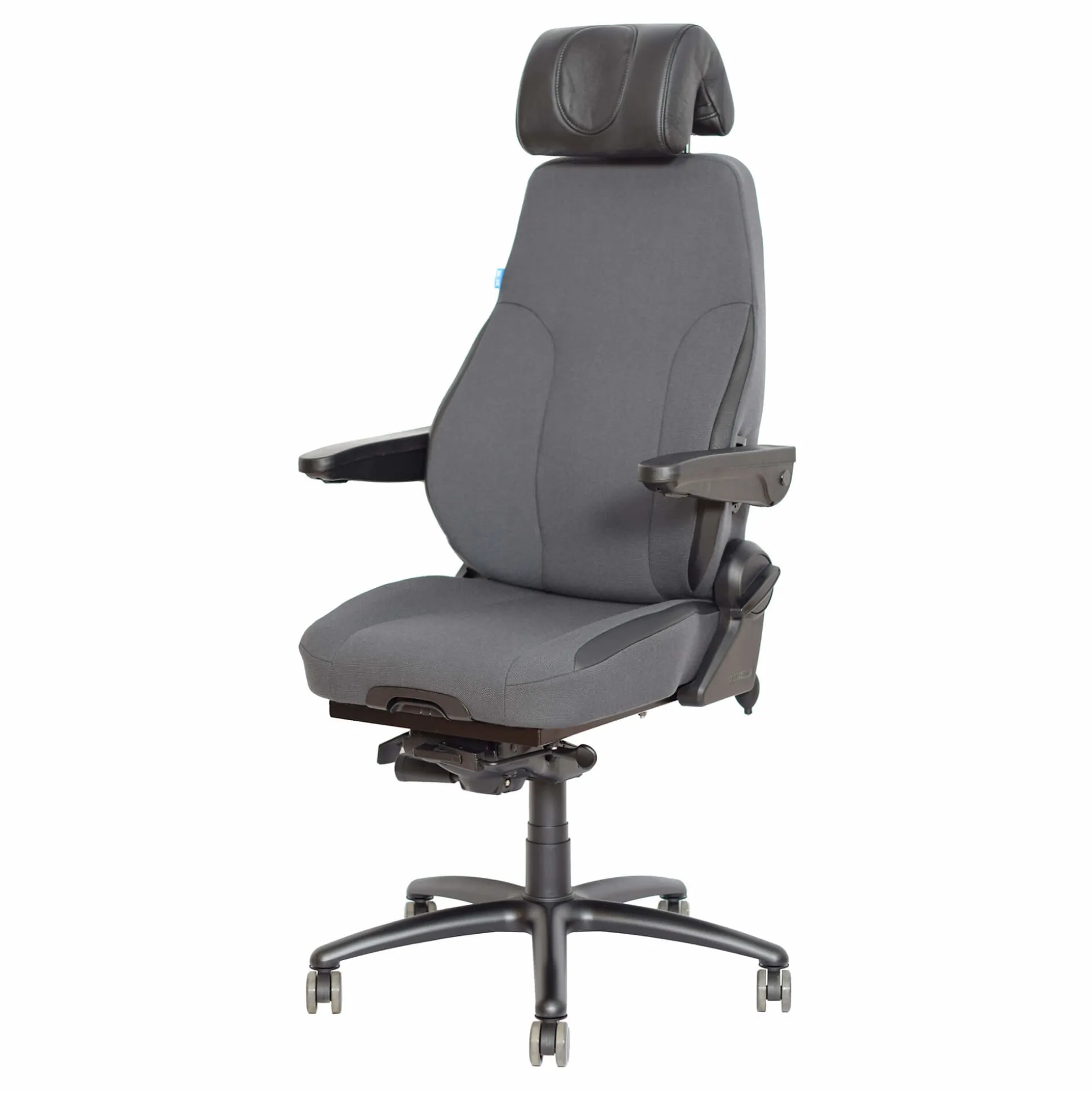 24 timers kontorstol Be-Ge 300, grå