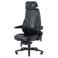 24 timers kontorstol Be-Ge 300, læder