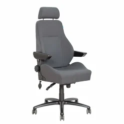 24 timers kontorstol Be-Ge 9080, grå