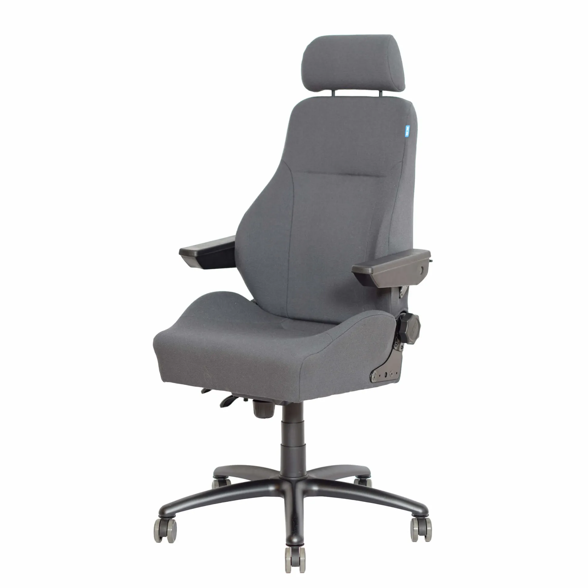 24 timers kontorstol Be-Ge 9080, grå