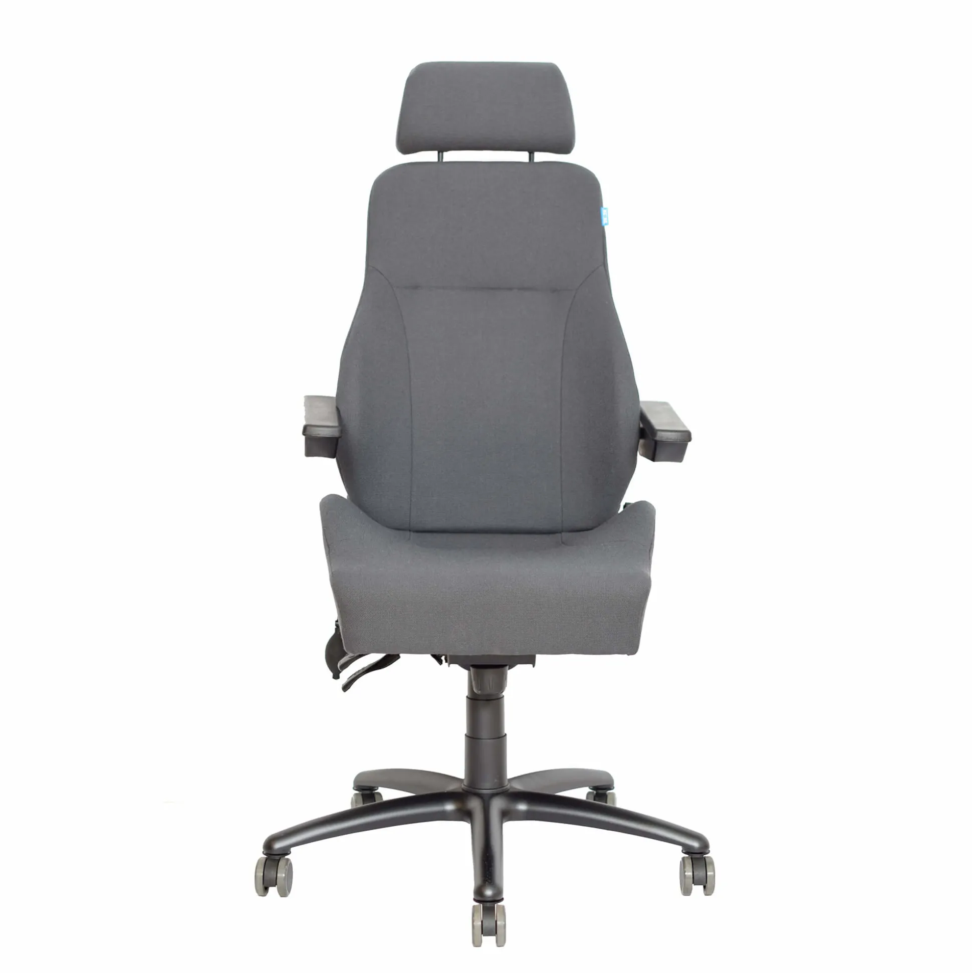 24 timers kontorstol Be-Ge 9080, grå