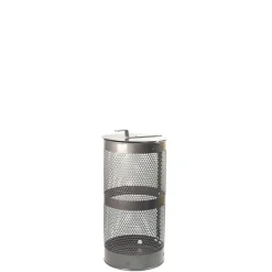 Affaldsbeholder med låg.