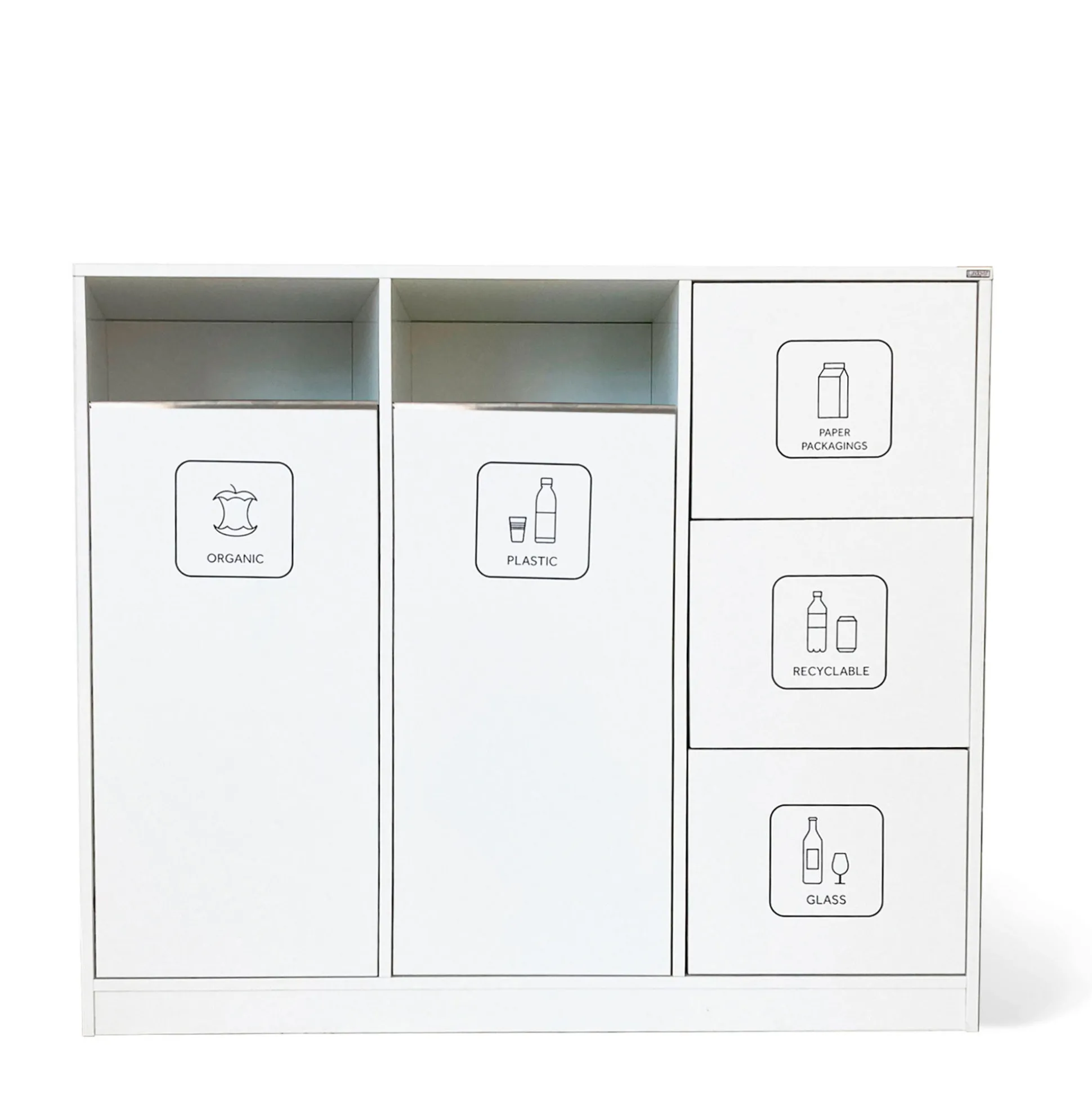 Affaldsstation PURE Triple 5 rum