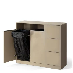 Affaldsstation PURE Triple 5 rum