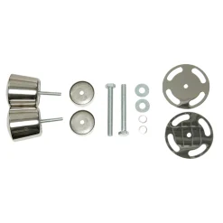 Afspærringsstolpesæt Classic, rustfrit