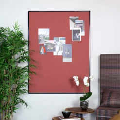 Akustik opslagstavle 120x120 cm