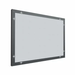 Akustik opslagstavle 120x90 cm