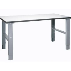 Arbejdsbord 80x160 cm justerbar 70-97 cm