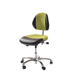 Arbejdsstol Duo lav alu grøn