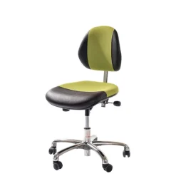 Arbejdsstol Duo mellem alu grøn