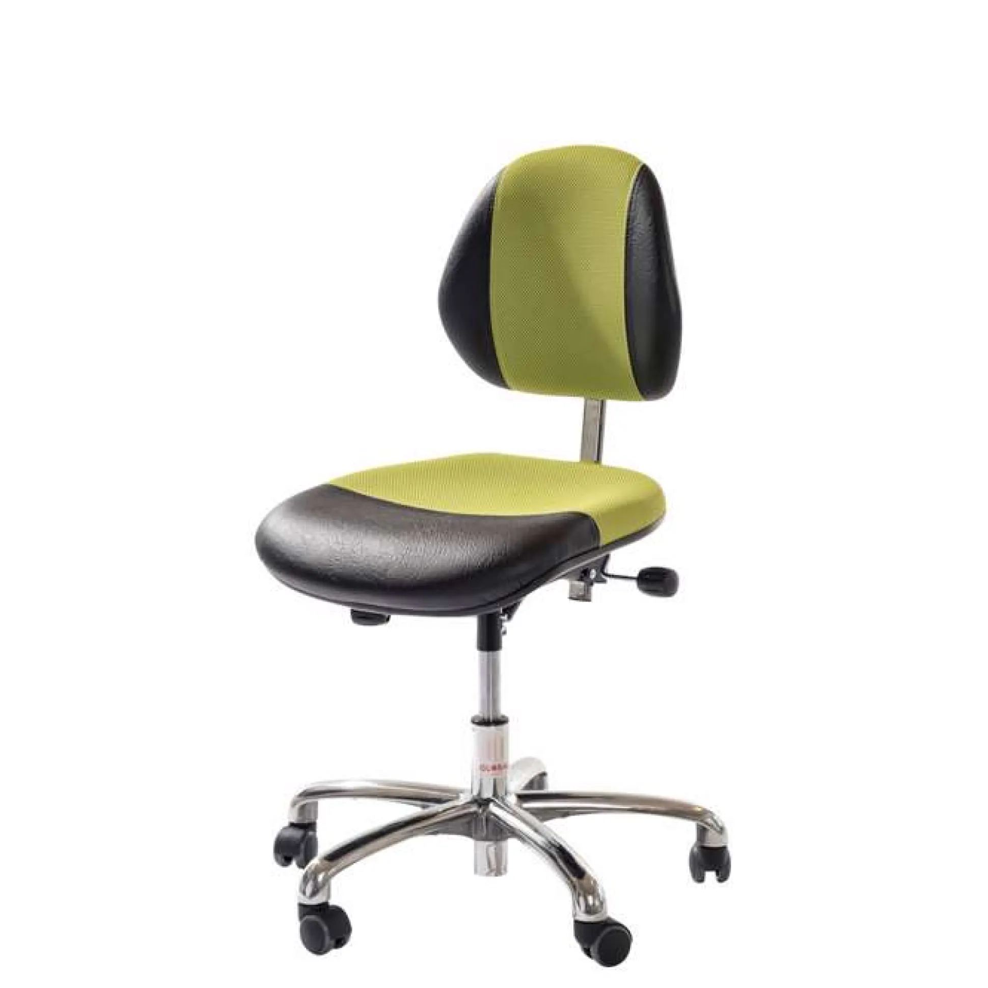 Arbejdsstol Duo mellem alu grøn