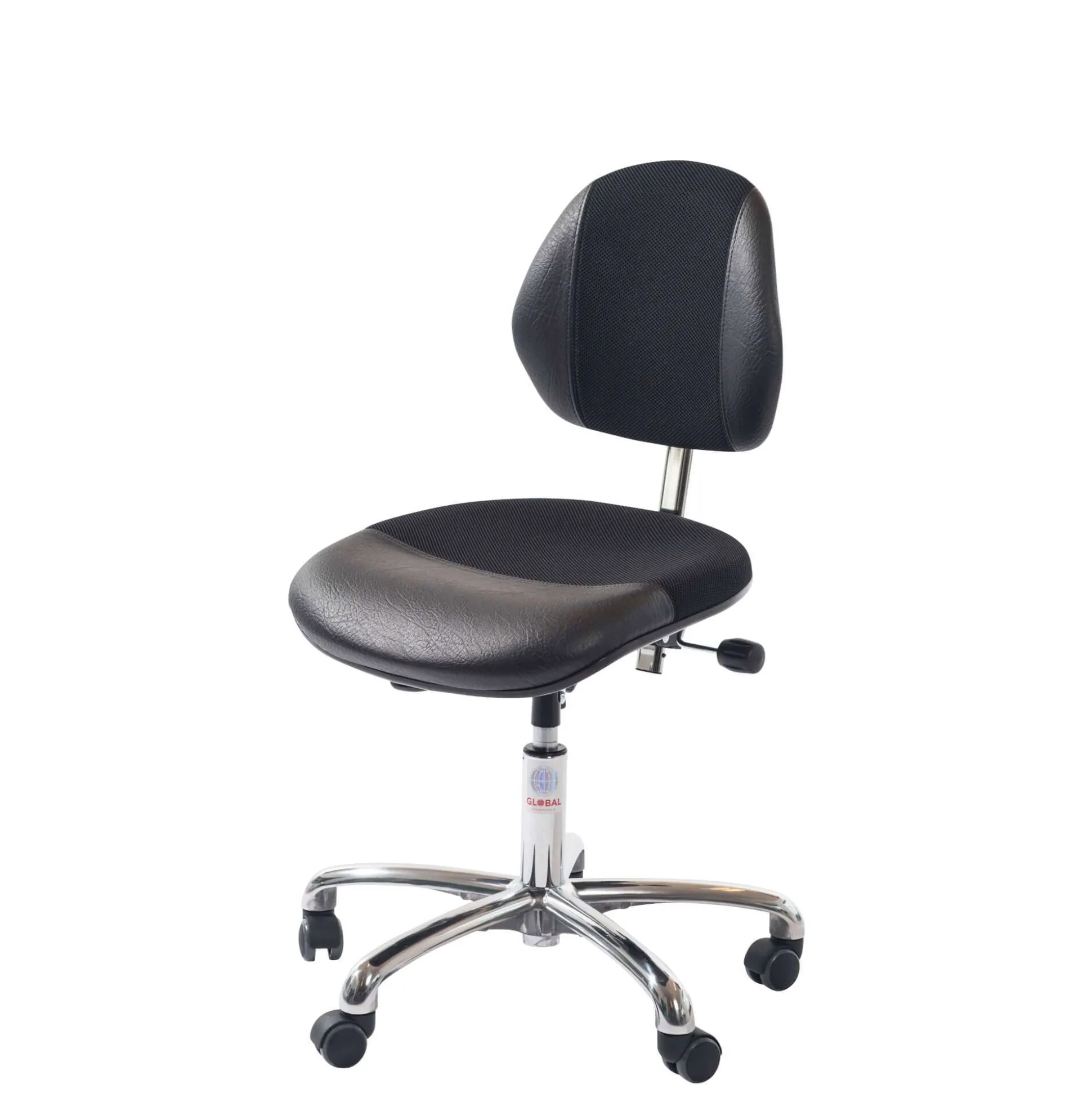 Arbejdsstol Duo mellem alu grøn