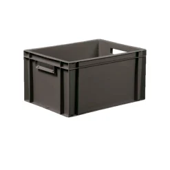 Arca EURO kasse P. 40x30x27h cm grå