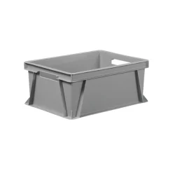 Arca EURO kasse P. 40x30x23h cm. grå