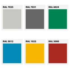 Arkivskab med glasdøre Arkilux II 40x95x80h cm