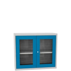 Arkivskab med glasdøre Arkilux II 40x95x80h cm