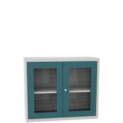 Arkivskab med glasdøre Arkilux II 40x95x80h cm