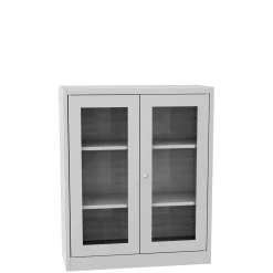 Arkivskab med glasdøre Arkilux II 40x95x115h cm