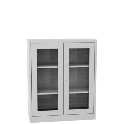 Arkivskab med glasdøre Arkilux II 40x95x115h cm