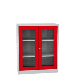 Arkivskab med glasdøre Arkilux II 40x95x115h cm