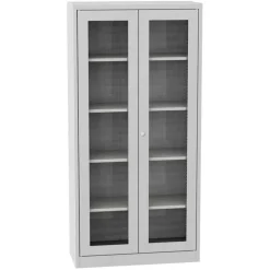 Arkivskab med glasdøre Arkilux II 40x95x195h cm