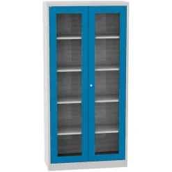 Arkivskab med glasdøre Arkilux II 40x95x195h cm