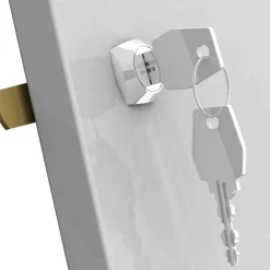 Arkivskab med glasdøre Arkilux II 40x95x195h cm