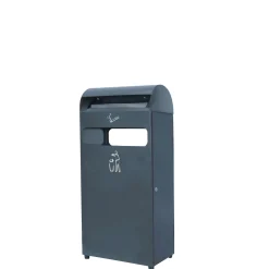 Askebæger/skraldspand 4,7/48 l, Mørk grå