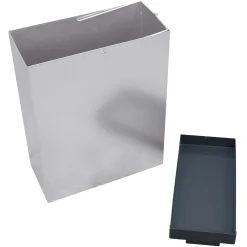 Askebæger/skraldspand 4,7/48 l, Mørk grå