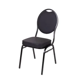 Banquet Classic Banketstol, sort PU