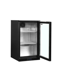 Bar køleskab Tefcold DB106H, Sort
