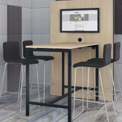 Barstol/højstol Luna m. polster