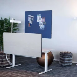 Bordskærm Nordic Light, 160x80h cm.