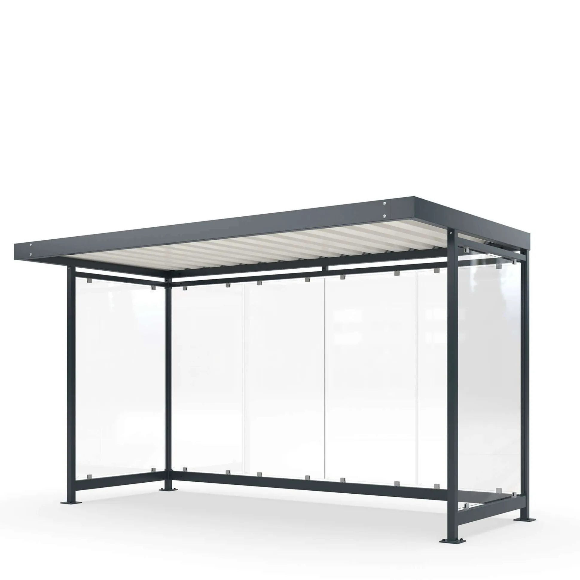 Busskur m. korte sider Delta 4