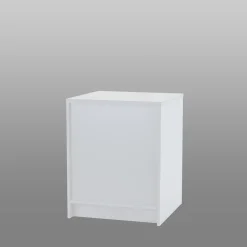 Butiksdisk Quick 60x60x75h cm, hvid