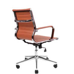 CC 10 72A kontorstol M cognac brun