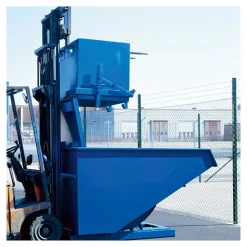 Container med bundtømning 1800L