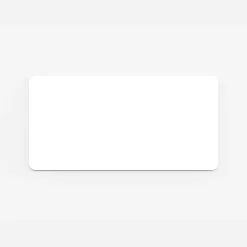 Curve glastavle, 199x99 cm