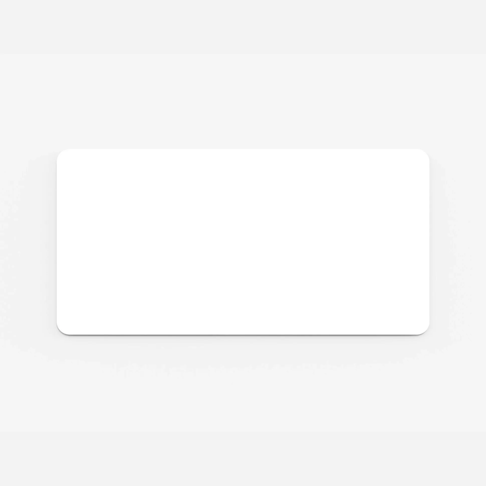 Curve glastavle, 199x99 cm