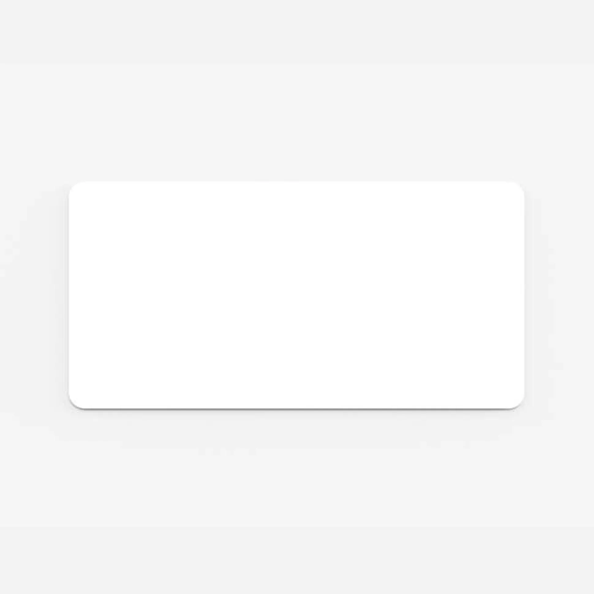 Curve glastavle, 199x99 cm