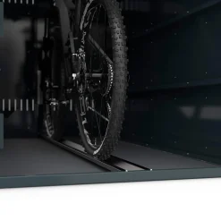 Cykelgarage BOX m. buet tag og u. vægge