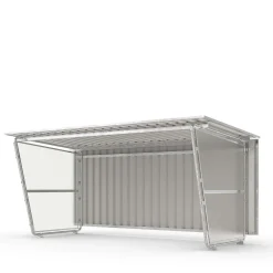 Cykeloverdækning m. vægge Sol 18