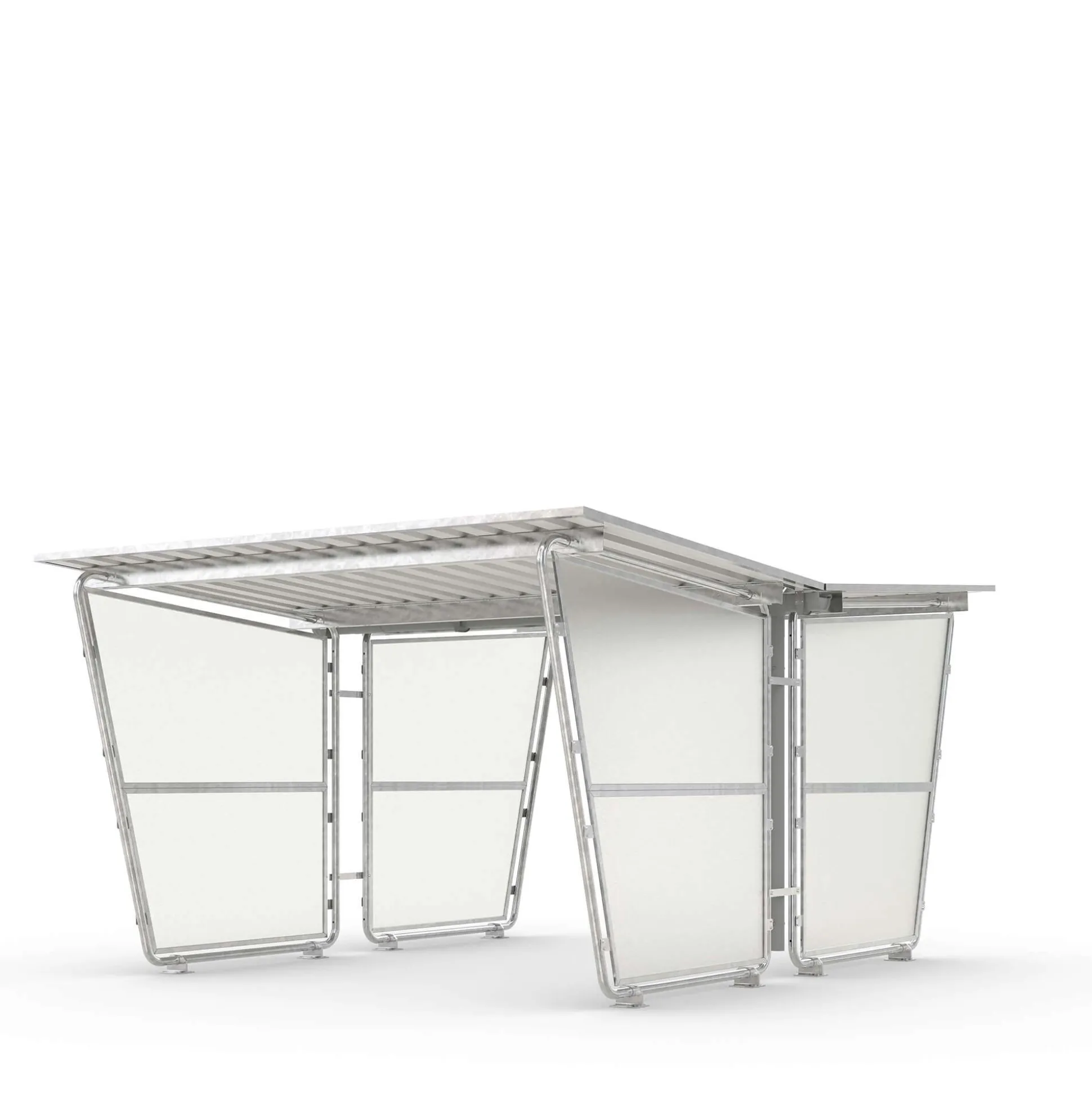 Cykeloverdækning m. vægge Sol 27