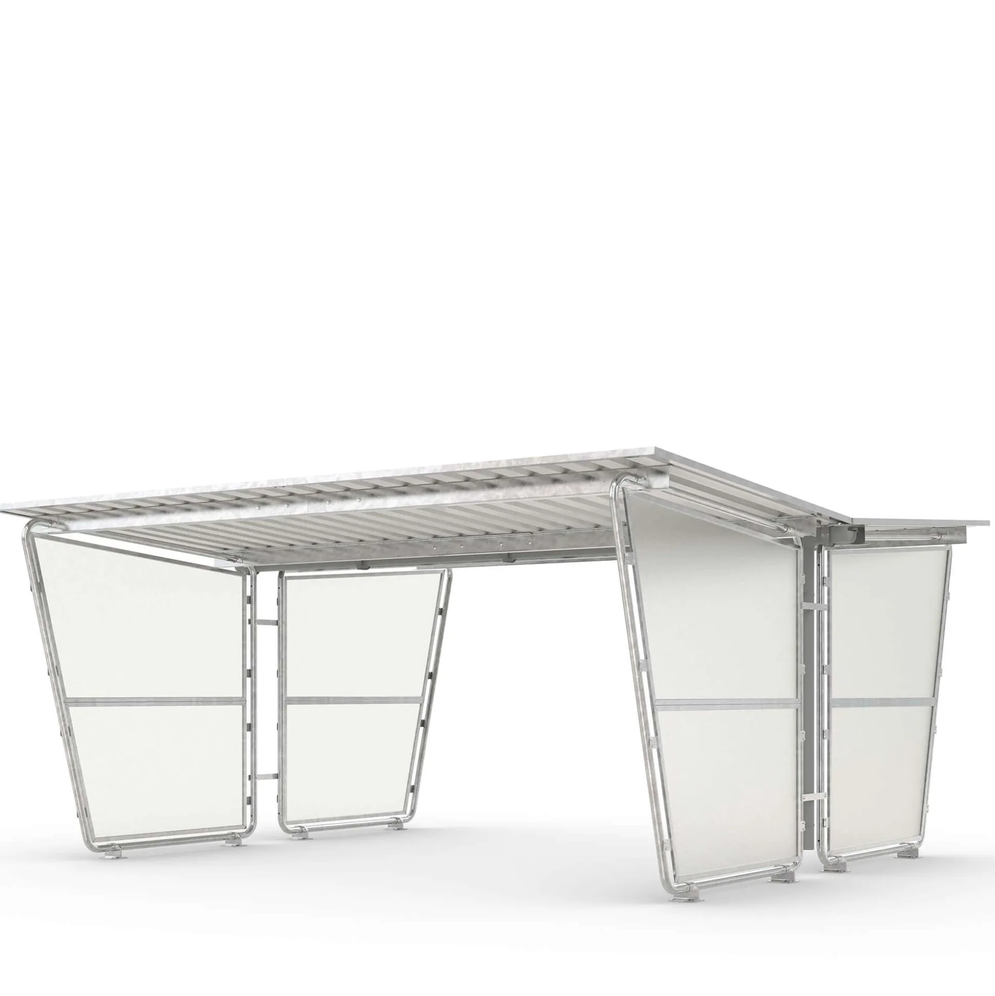 Cykeloverdækning m. vægge Sol 28