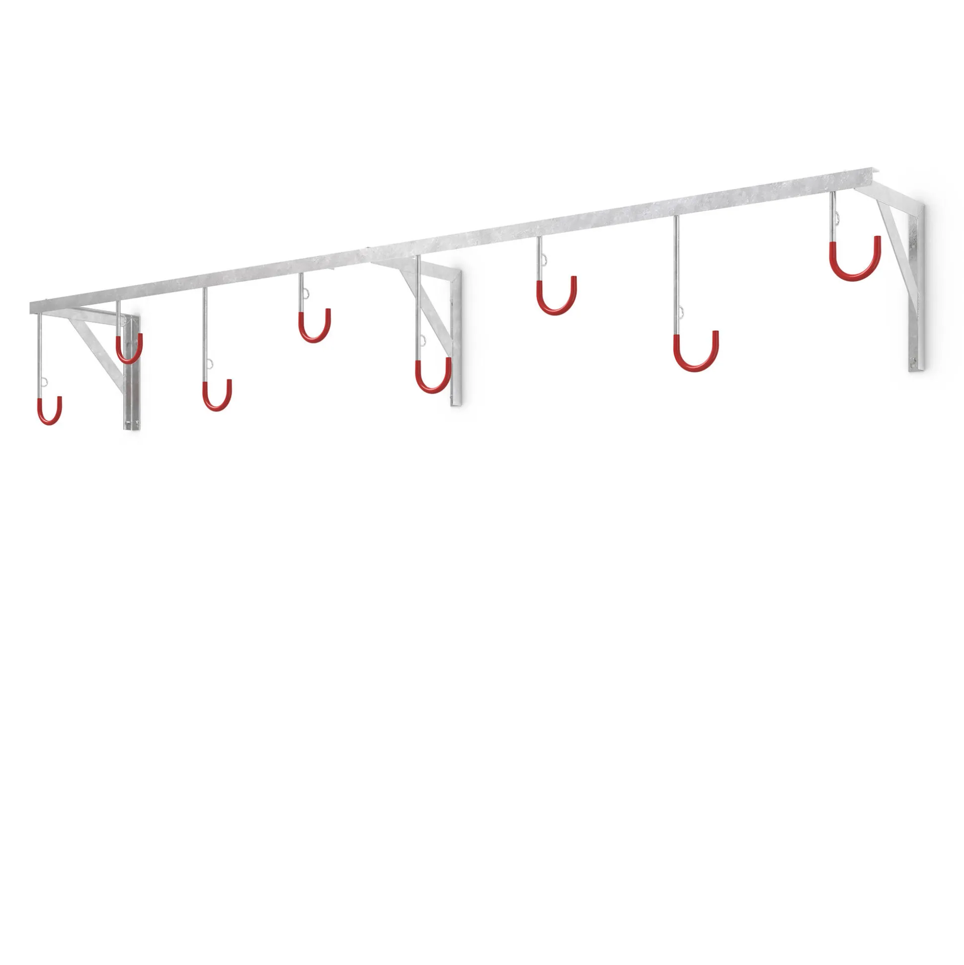 Cykelstativ hængende 8 kroge, væg