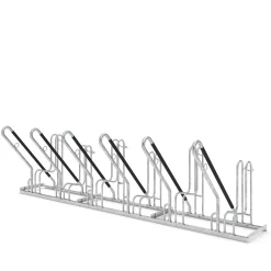 Cykelstativ m. støtte FT 6 bøjler