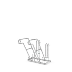 Cykelstativ m. støtte GX 2 bøjler