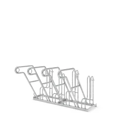 Cykelstativ m. støtte GX 4 bøjler
