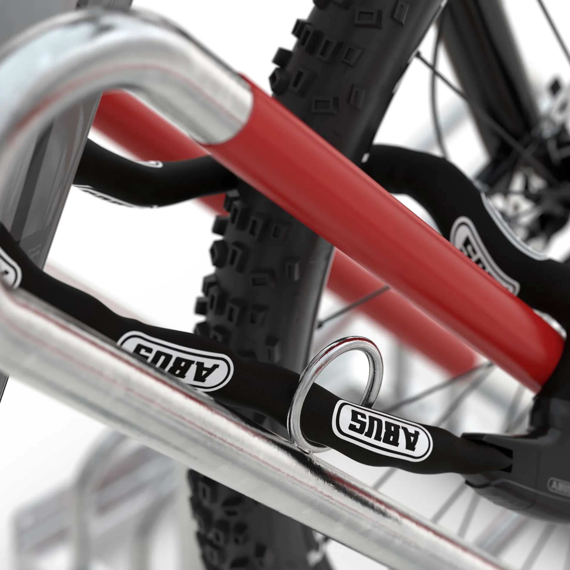 Cykelstativ m. støtte XF 2 bøjler